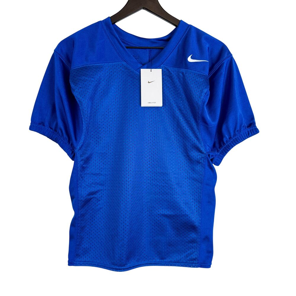 NWT Nike Football Big Kids Boys Jersey Shirt Blue - Size L
